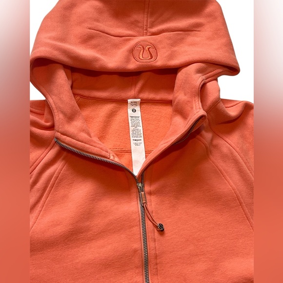 Lululemon Scuba Oversized Half-Zip Hoodie | XL/XXL | color: coral kiss - Picture 2 of 5
